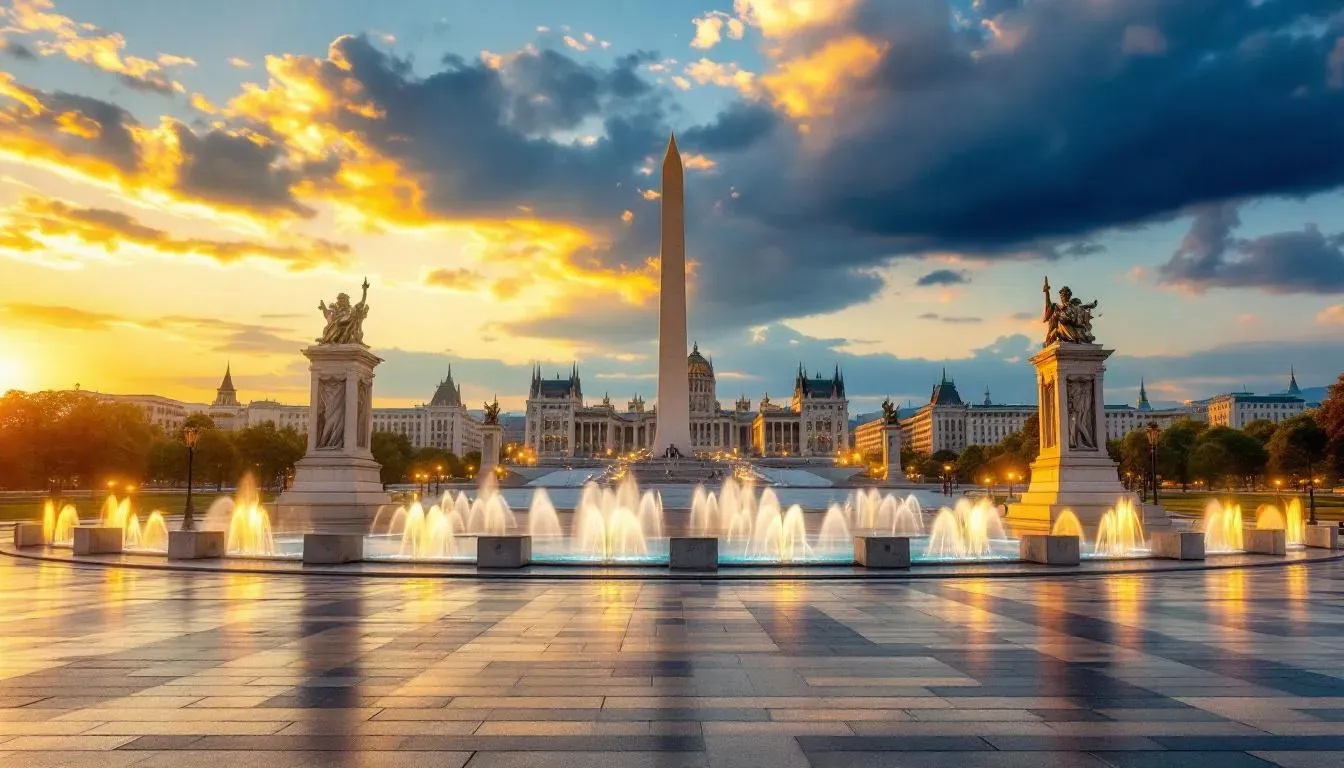 Heroes Square - filming location in Hungary