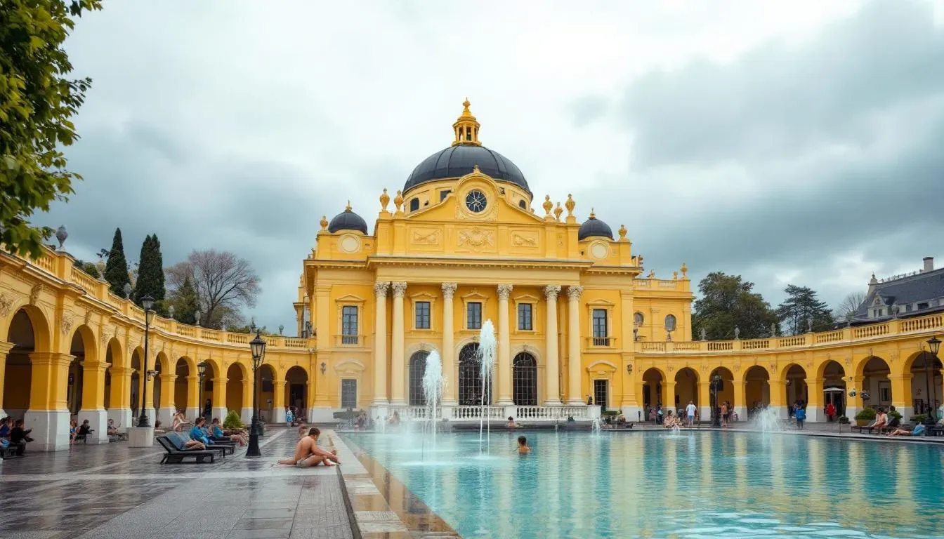 Szechenyi Baths - filming location in Hungary