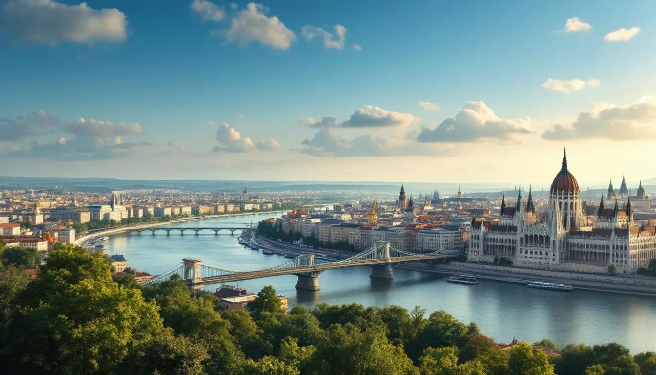 Budapest Skyline - filming location in Hungary