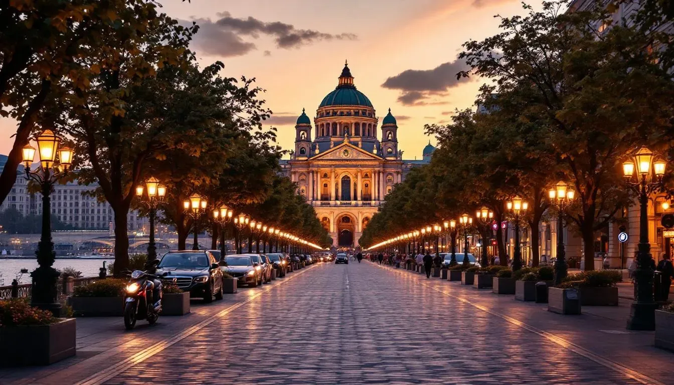 Andrassy Avenue - filming location in Hungary