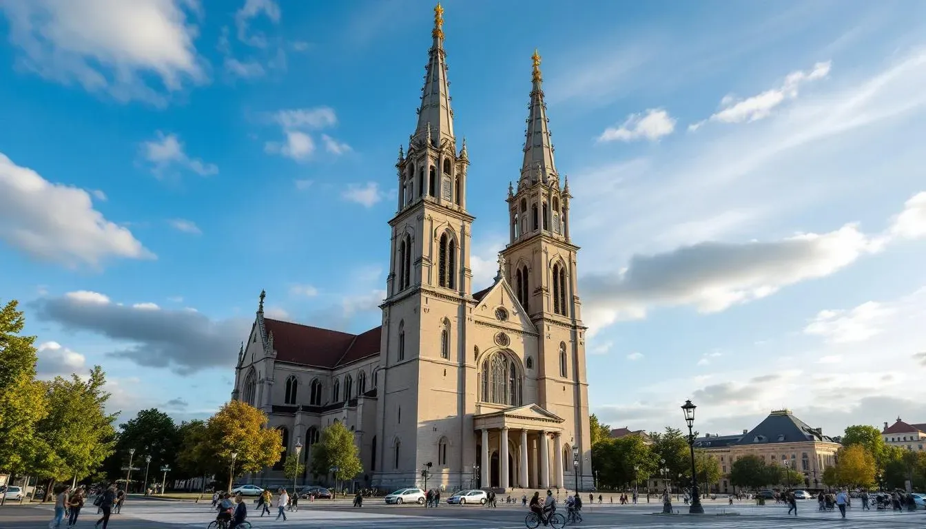 Great Reformed Church - filming location in Hungary