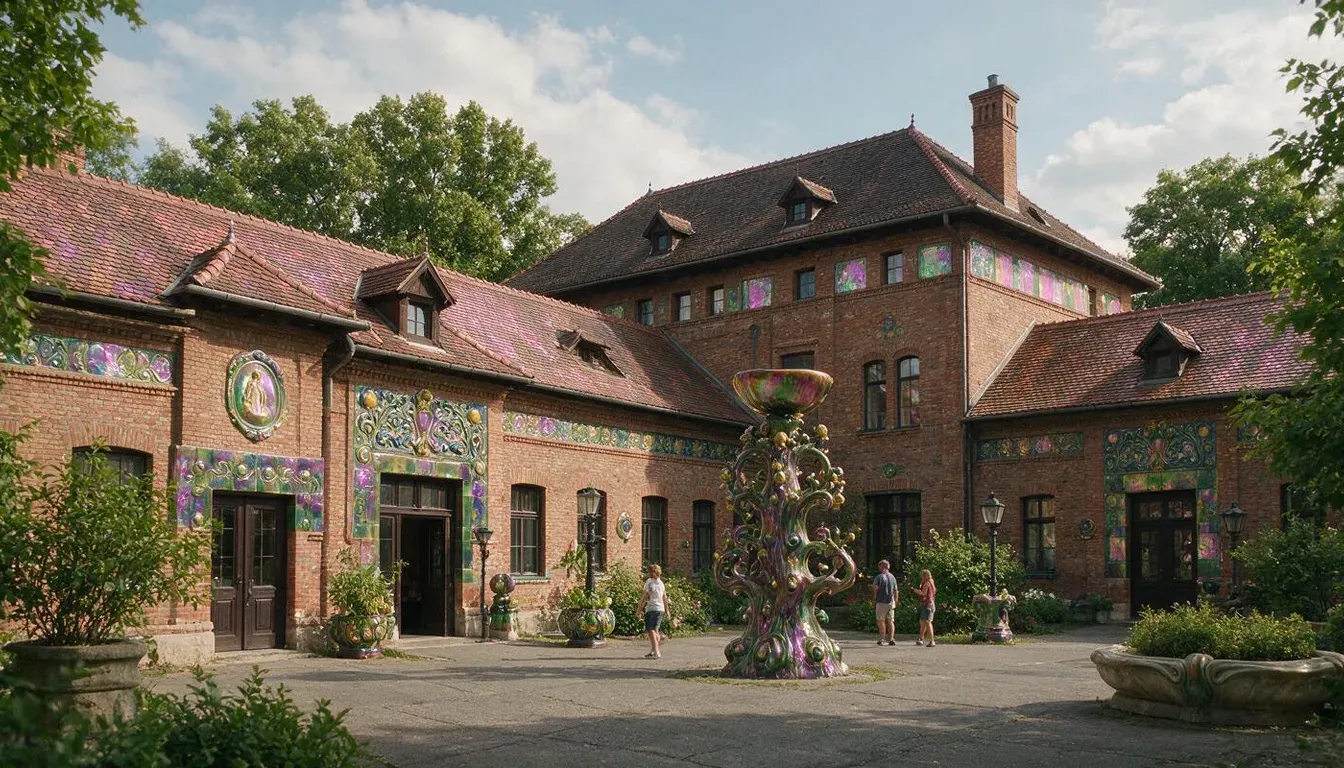 Zsolnay Quarter - filming location in Hungary