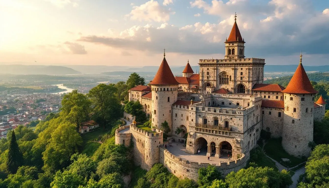 Eger Castle - filming location in Hungary