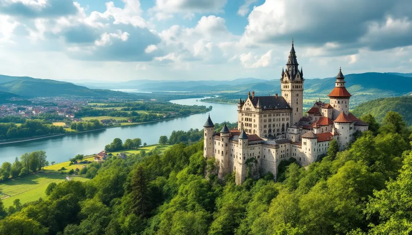 Visegrad Castle - filming location in Hungary