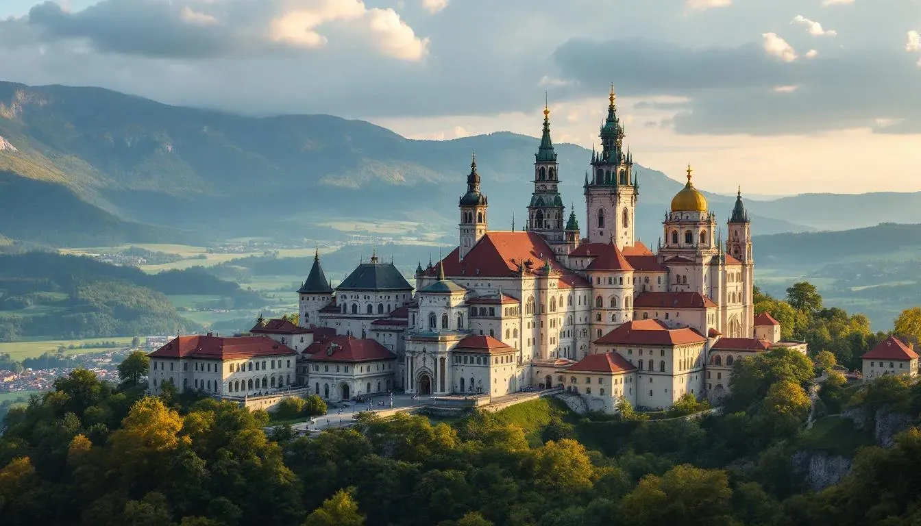 Pannonhalma Abbey - filming location in Hungary