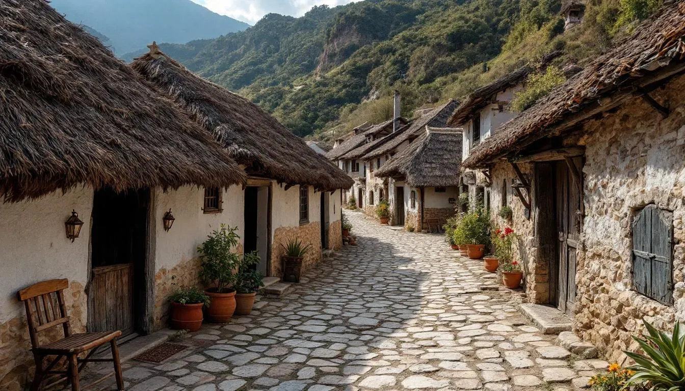 Holloko Village - filming location in Hungary